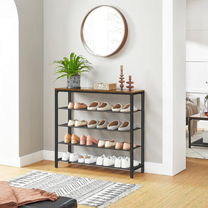Shoe Rack Storage Organizer | 4 Shelves