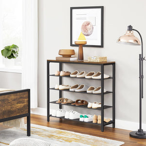 Shoe Rack Storage Organizer | 4 Shelves