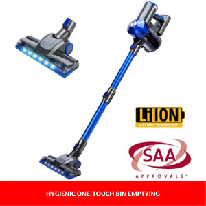 Enigma V8 Cordless Stick Vacuum 22.2V | Blue Finish | Toolkit Included