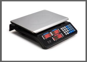 Digital Kitchen Scale 40kg | Electronic Food Scale | 1g Increment | Black