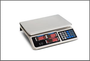 Digital Kitchen Scale 40kg | Electronic Food Scale | 1g Increment | White