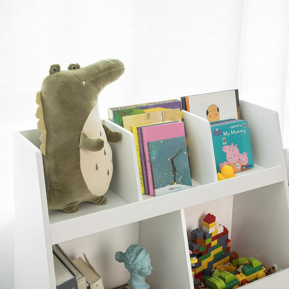 Children’s Shelving Unit | 5 Compartments Bookcase