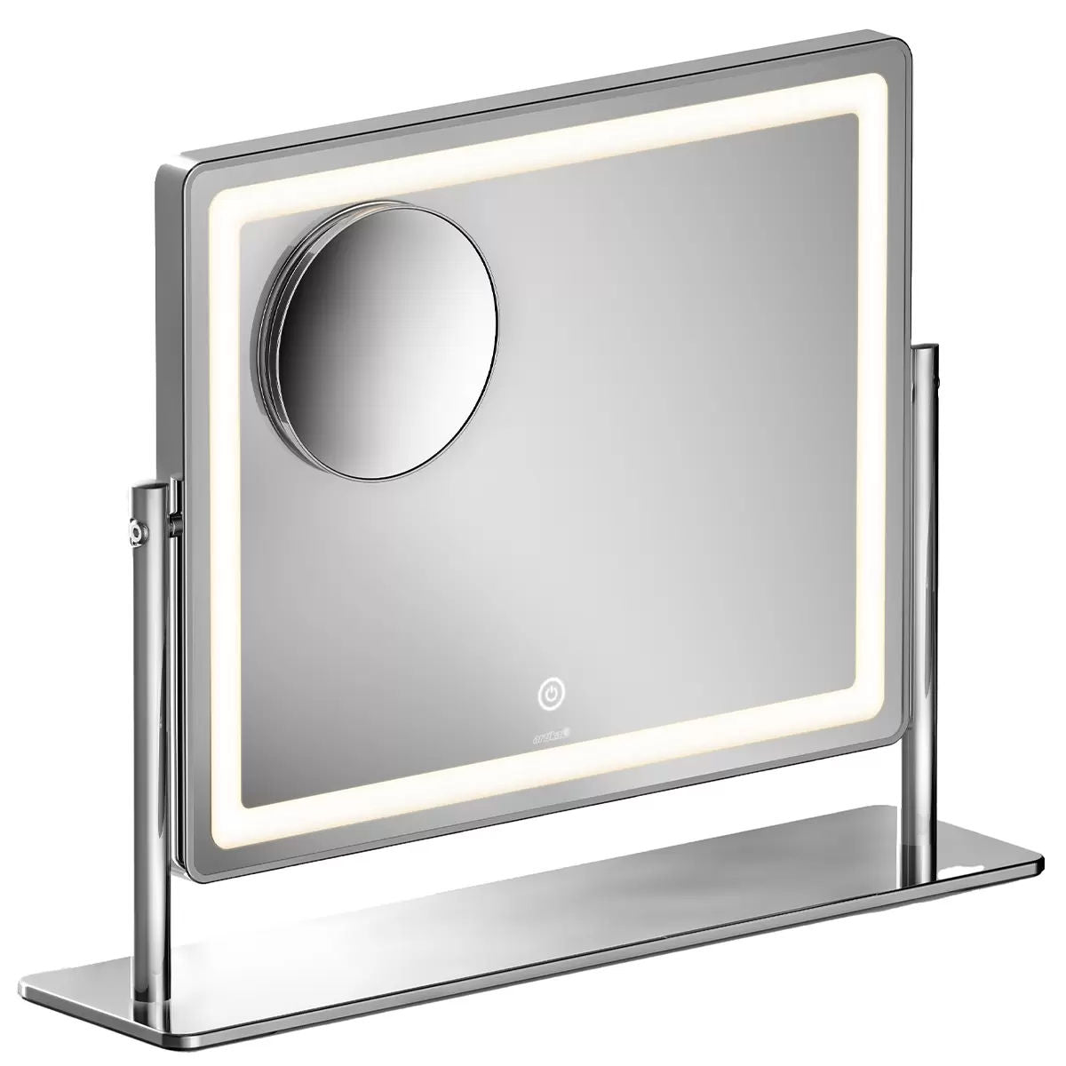 Aurea Mini LED Cosmetic Mirror | Portable Light-Up Makeup Mirror