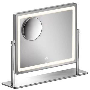 Aurea Mini LED Cosmetic Mirror | Portable Light-Up Makeup Mirror