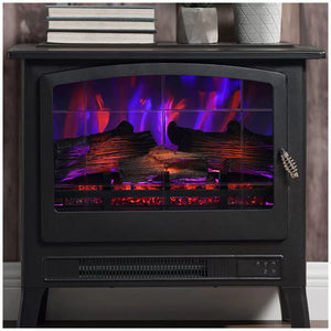 Infrared Electric Fireplace | Portable Stove Heater | Home Heating Appliance