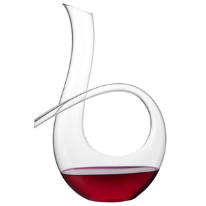 Wine Decanter 1.2L | Glass Carafe for Red & White Wine | Elegant Aerator Design