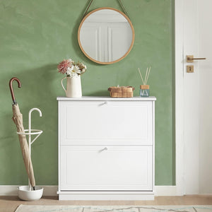 2 Drawer Shoe Cabinet | Storage Unit