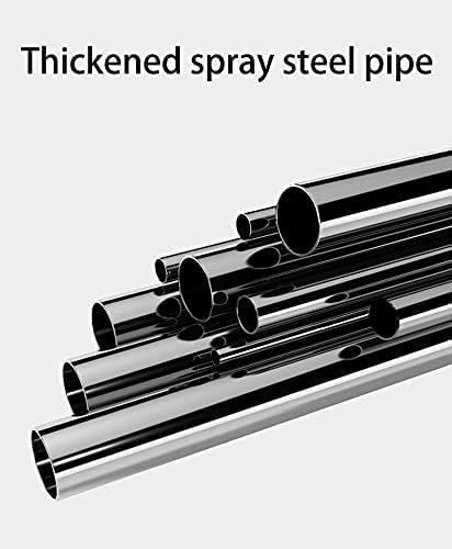 4-Tier Stainless Steel Shoe Rack Storage Organizer | Holds up to 15 Pairs of Shoes | 55cm, Black