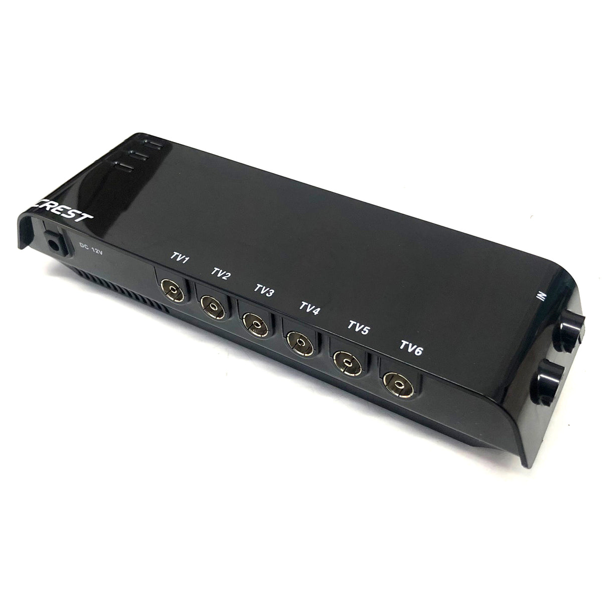 Crest UHF VHF Digital TV Signal Splitter | Distributor | 6 Outputs