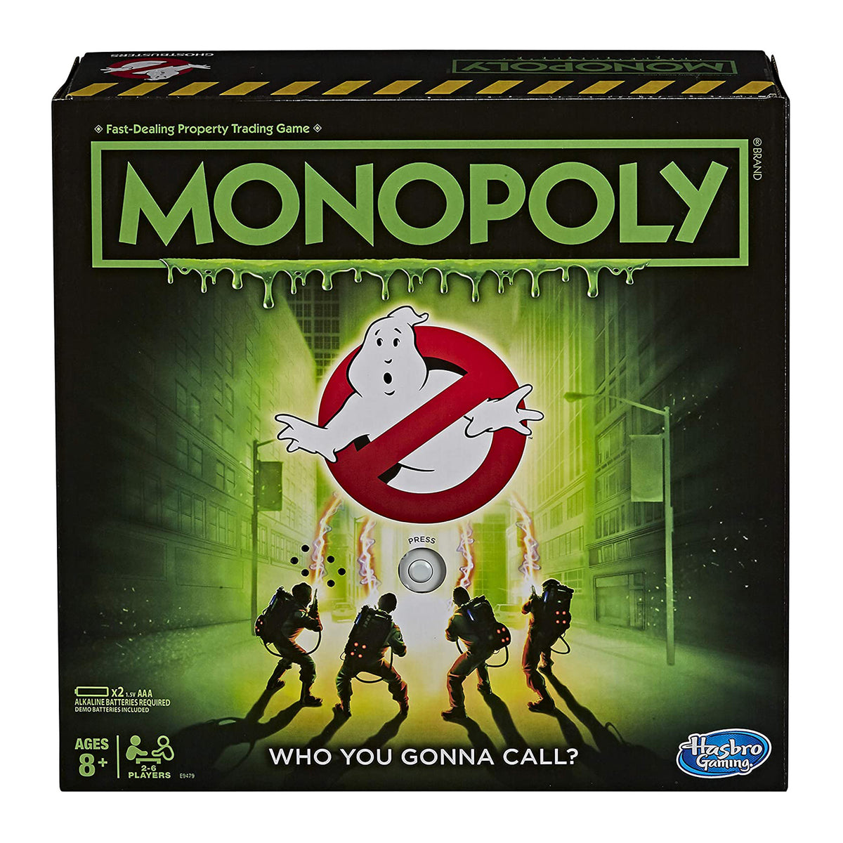 Ghostbusters Edition Board Game with Sound Effects | "Who You Gonna Call?"
