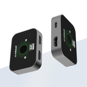 8K Bi-Directional HDMI 2.1 Switch | 2 In 1 Out / 1 In 2 Out | High-Speed Signal Transfer