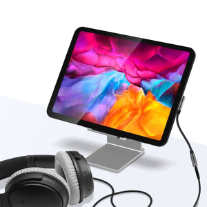 Elite USB-C to 3.5mm Audio Adapter | Space Grey | Compact & Durable