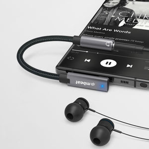 Elite USB-C to 3.5mm Audio Adapter | Space Grey | Compact & Durable