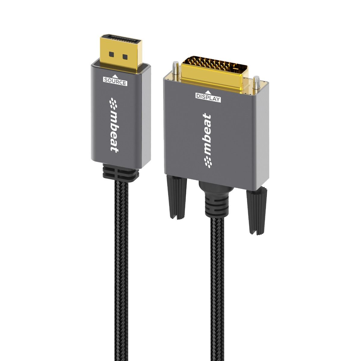 Tough Link | 1.8m DisplayPort to DVI-D Cable