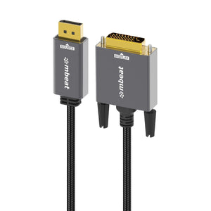 Tough Link | 1.8m DisplayPort to DVI-D Cable