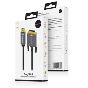 Tough Link | 1.8m DisplayPort to DVI-D Cable