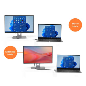 Tough Link DisplayPort to HDMI Cable | 1.8M | 4K @60Hz | Space Grey