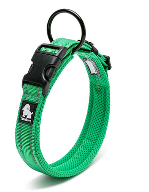 Heavy Duty Reflective Collar | Grass Green | 2XL