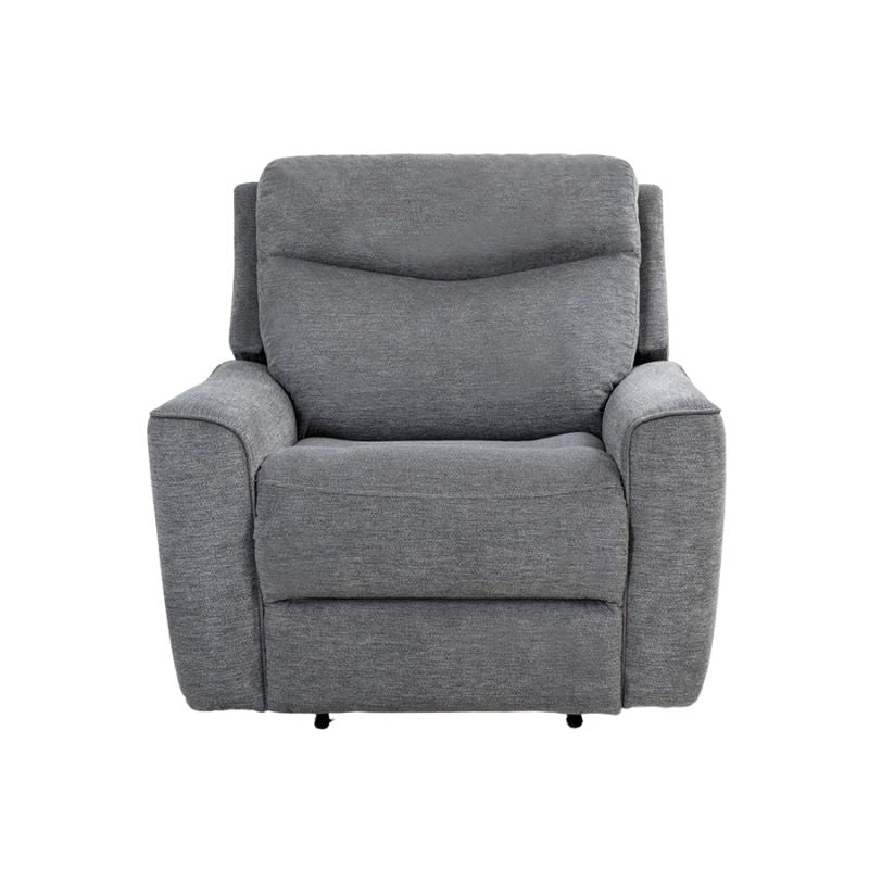 Fabric Motion Recliner Single Chair | Cosmic Steel