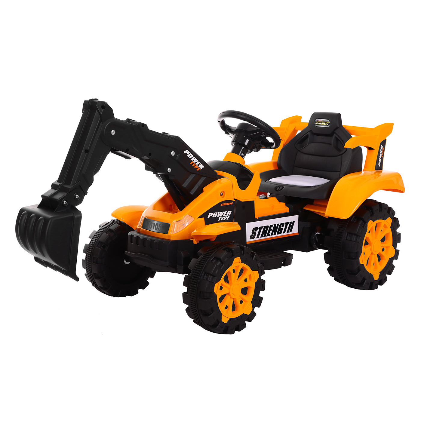Children's Electronic Ride-on Excavator & Dump Truck | 30kg Capacity