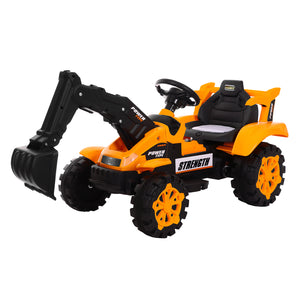 Children's Electronic Ride-on Excavator & Dump Truck | 30kg Capacity