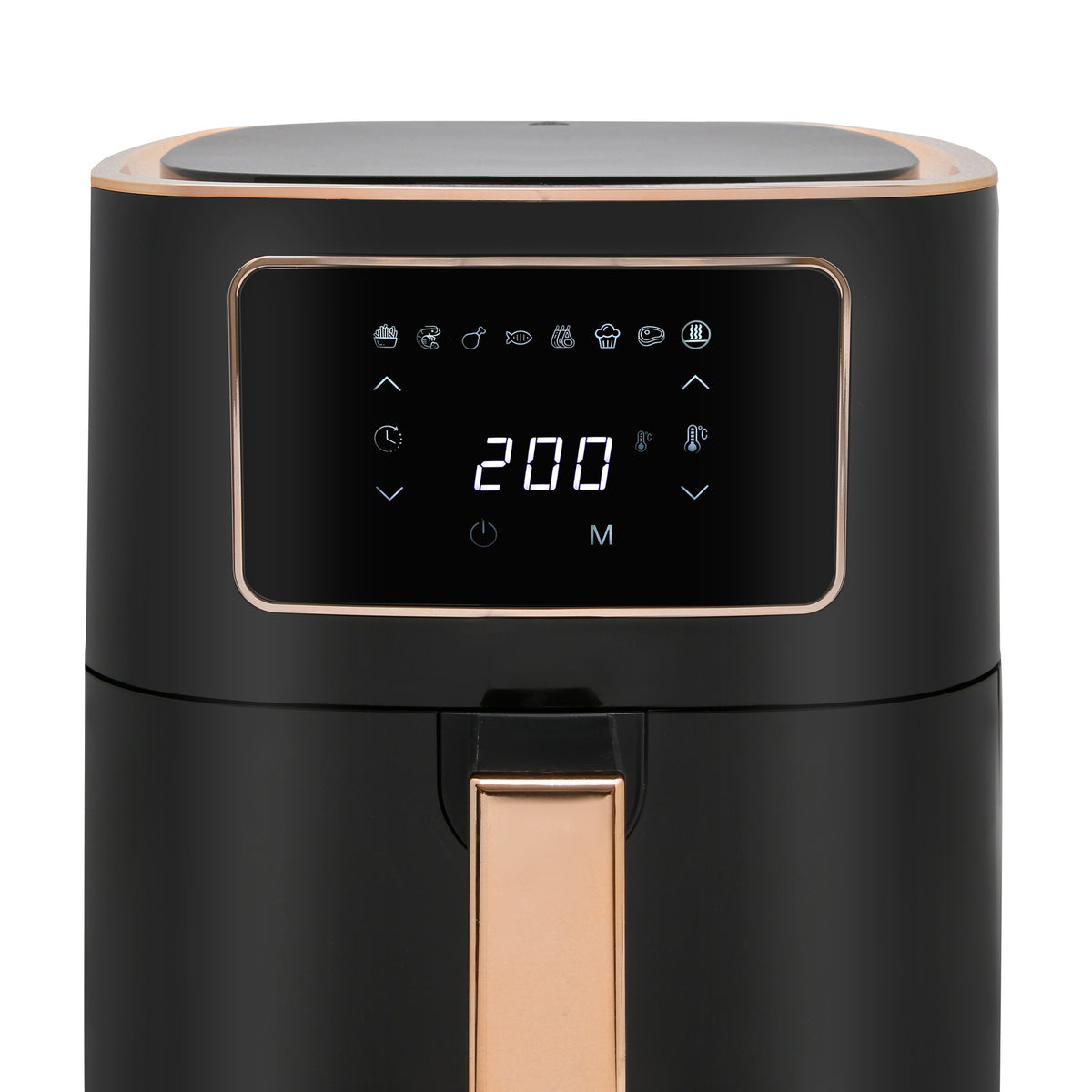 7L Digital Air Fryer | Black | 1700W | 200°C | 8 Cooking Settings