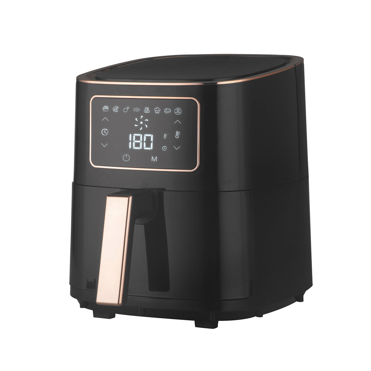 7L Digital Air Fryer | Black | 1700W | 200°C | 8 Cooking Settings