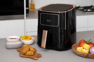 7L Digital Air Fryer | Black | 1700W | 200°C | 8 Cooking Settings