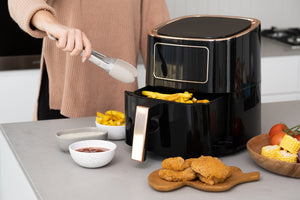 7L Digital Air Fryer | Black | 1700W | 200°C | 8 Cooking Settings
