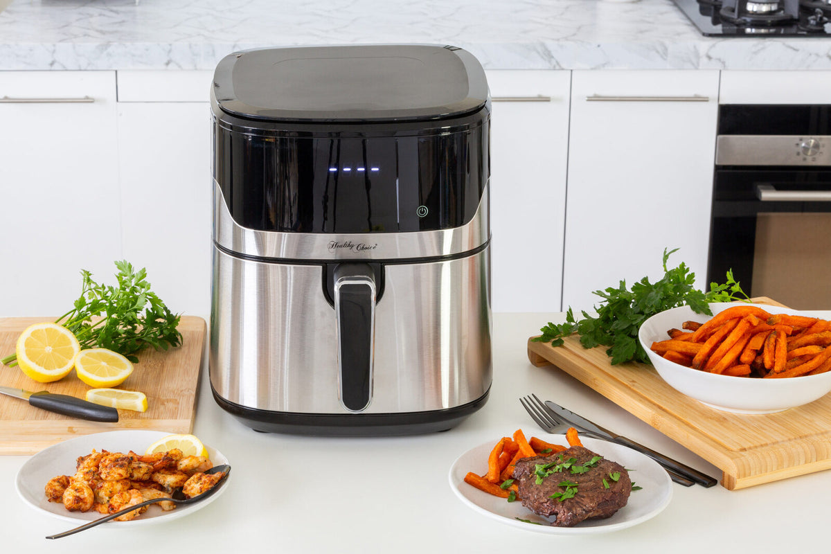 7L Air Fryer Wiz with Built-In Scale | 200°C | 9 Cooking Programs | Convenient Features