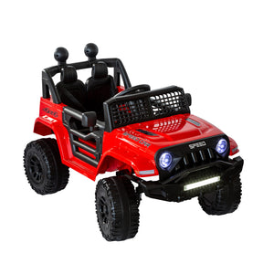 Jeep Inspired Remote Controlled Ride-on Electric Car | Red