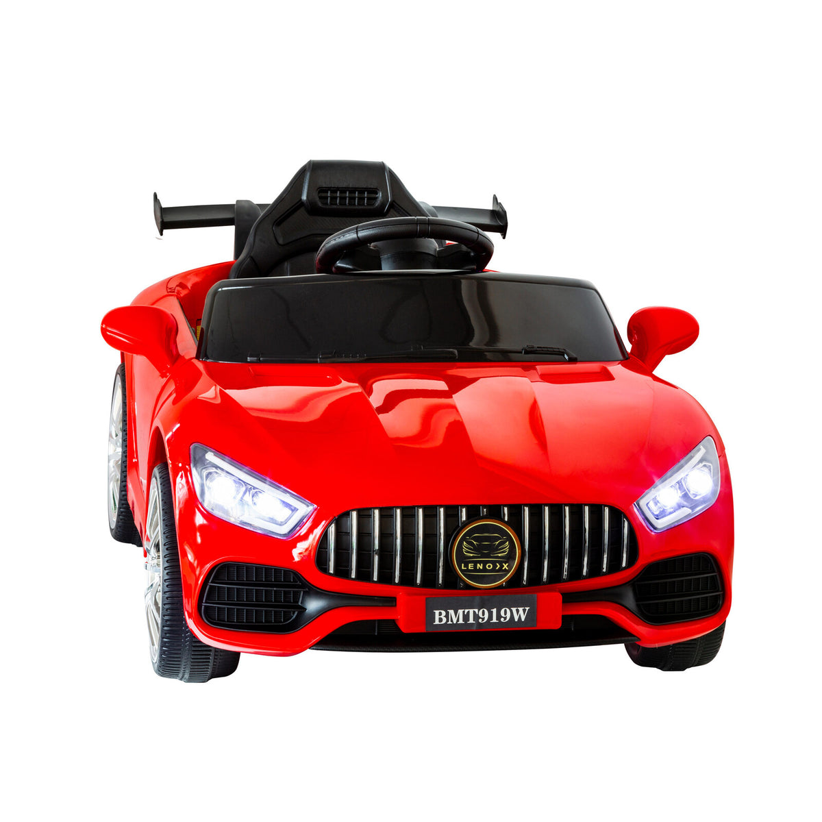 Mercedes-Inspired Design Ride-on Electric Car (Red) | Parental Remote Control