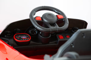 Mercedes-Inspired Design Ride-on Electric Car (Red) | Parental Remote Control