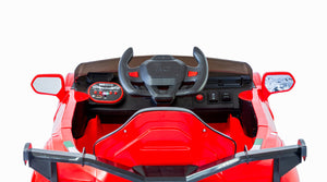 Ferrari Inspired 12V Ride-on Electric Car with Remote Control | Red