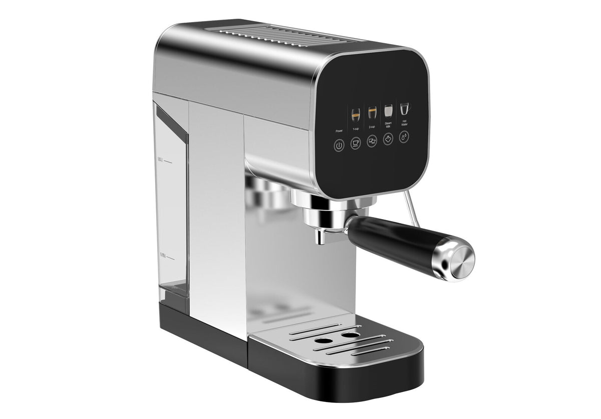 Touch Screen Operation Espresso Coffee Machine | 20-Bar Pressure Pump | Modern Design