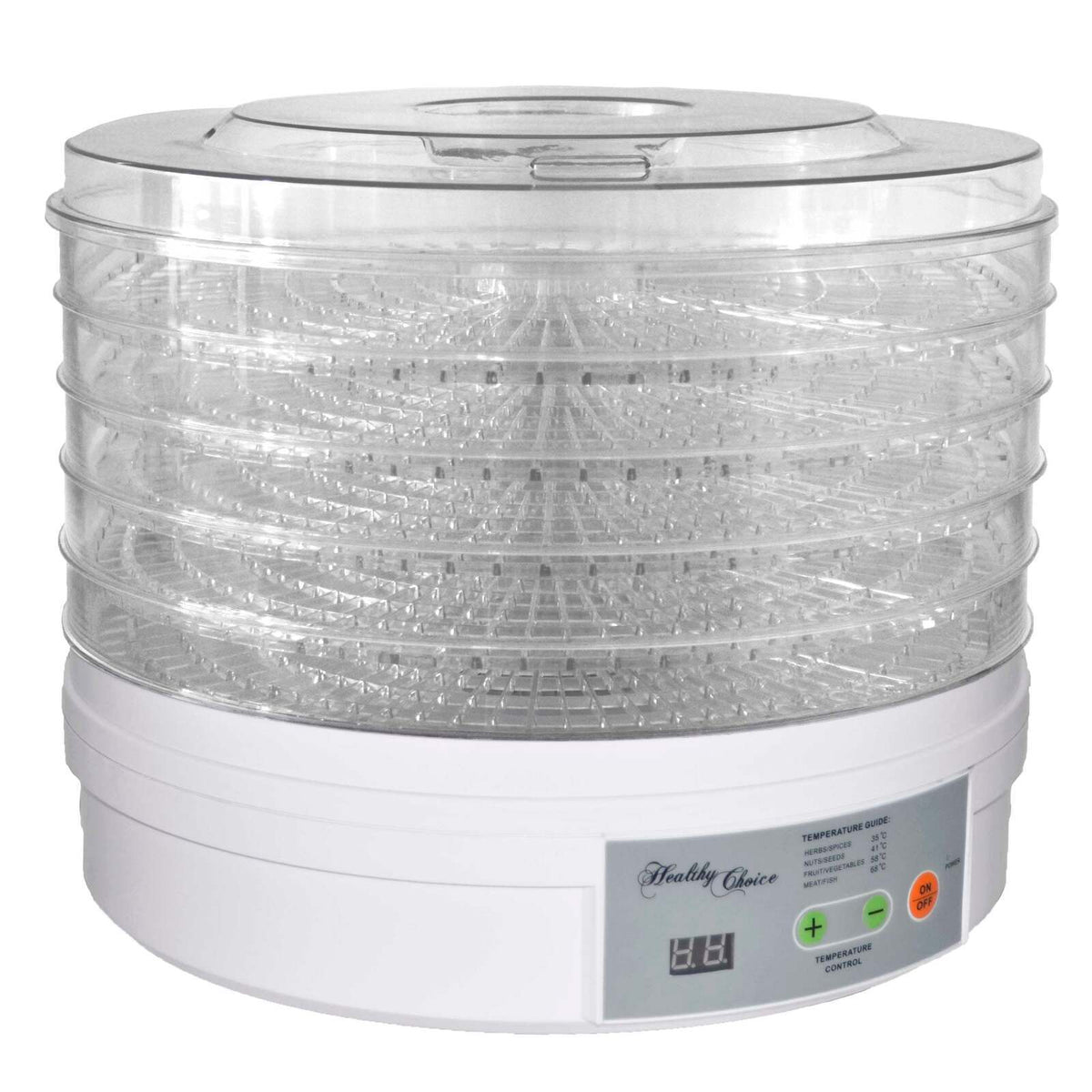 European Design Food Dehydrator/Preserver | 2 Power Levels | Efficient & Durable