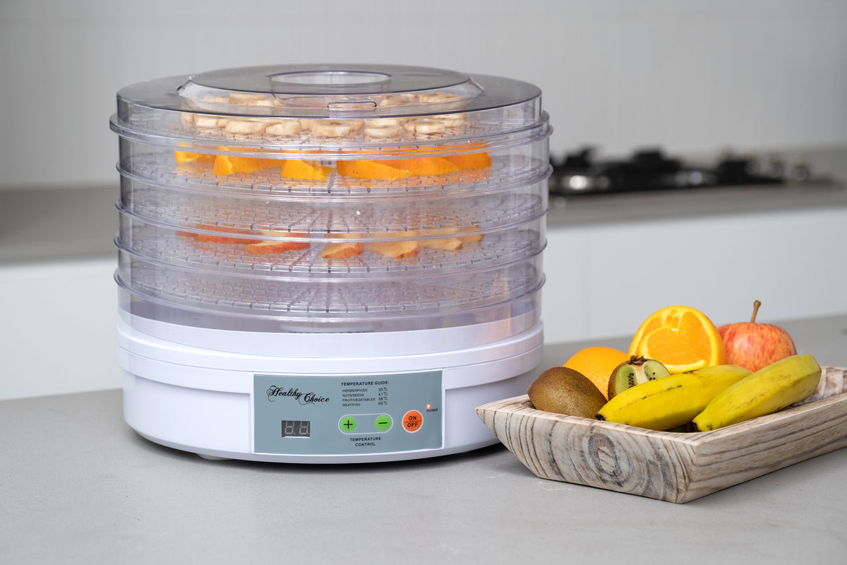 European Design Food Dehydrator/Preserver | 2 Power Levels | Efficient & Durable