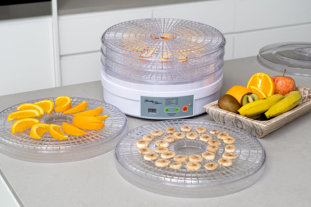 European Design Food Dehydrator/Preserver | 2 Power Levels | Efficient & Durable