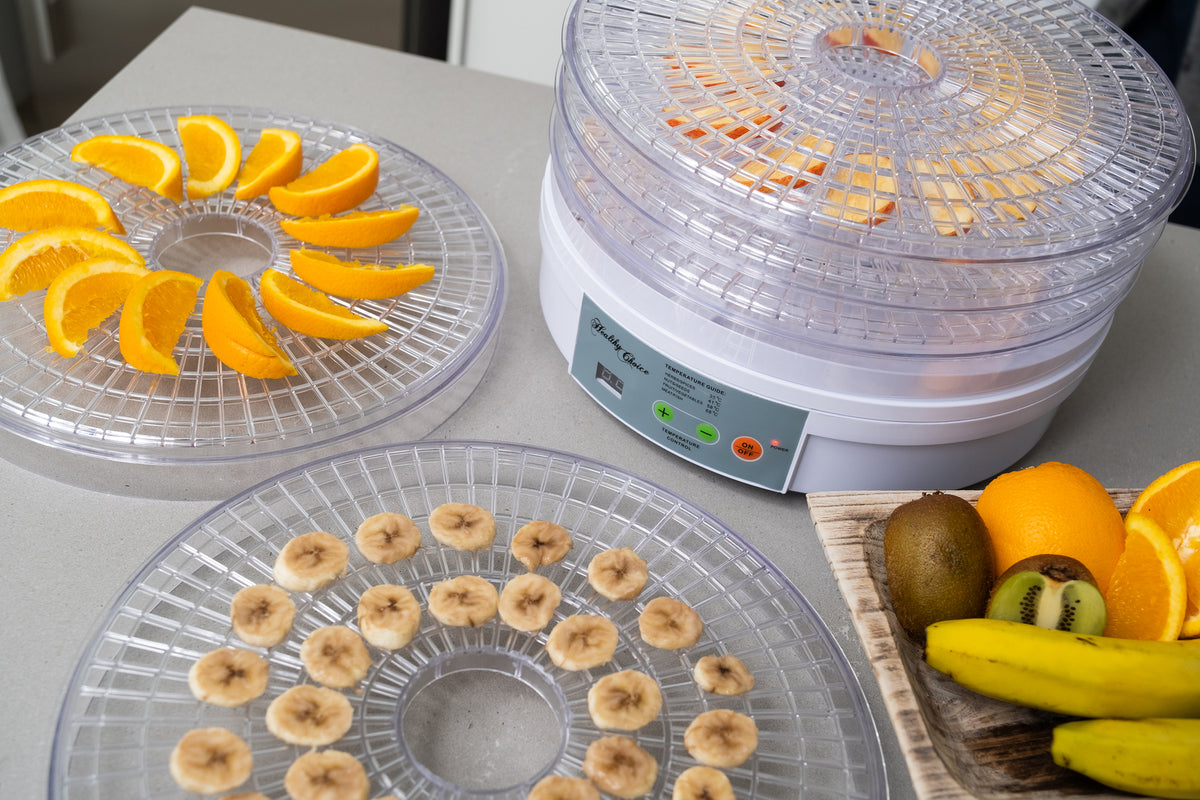 European Design Food Dehydrator/Preserver | 2 Power Levels | Efficient & Durable