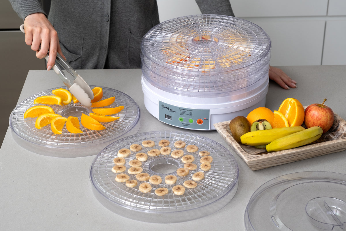 European Design Food Dehydrator/Preserver | 2 Power Levels | Efficient & Durable