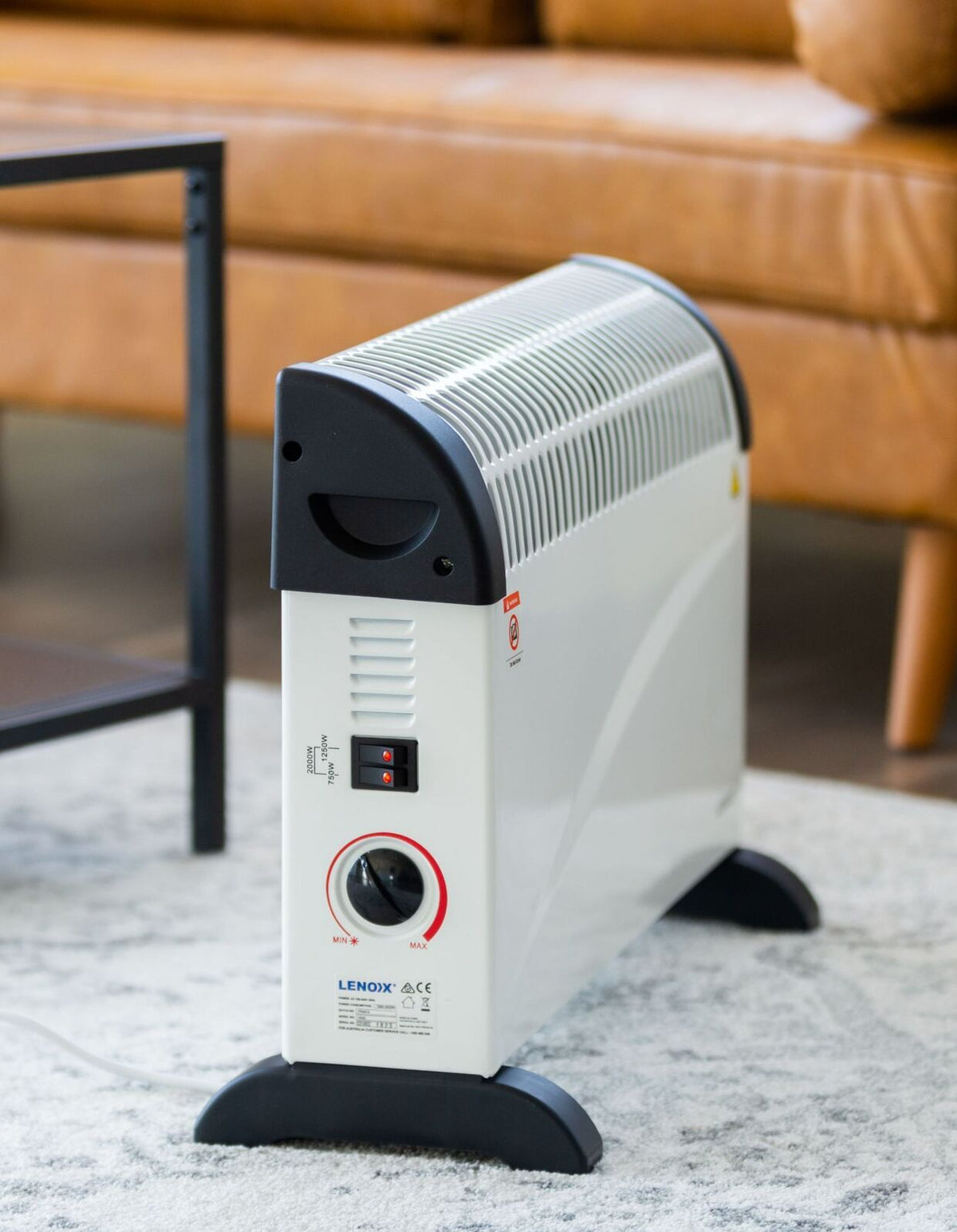 Portable Convector Heater | 2000W | 3 Heat Settings