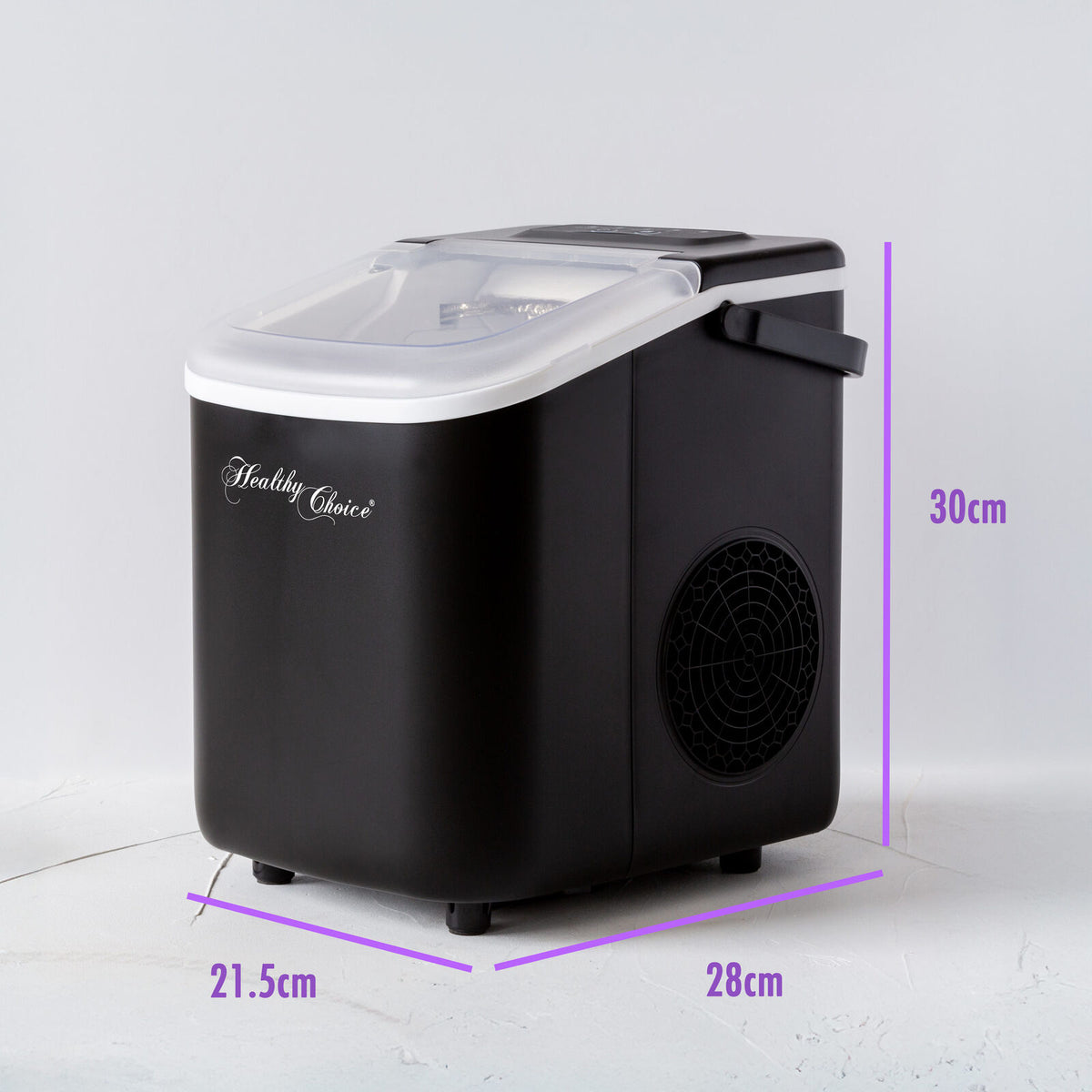 Ice Maker Machine | 8 Minute Cycle | 12kg per Day | Compact Countertop