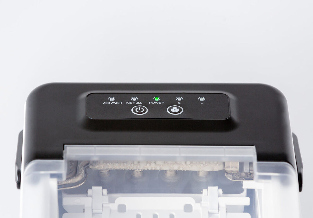 Ice Maker Machine | 8 Minute Cycle | 12kg per Day | Compact Countertop