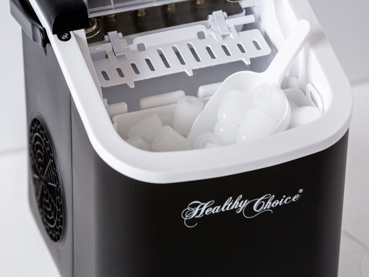 Ice Maker Machine | 8 Minute Cycle | 12kg per Day | Compact Countertop