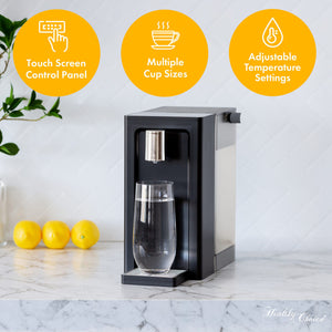 Instant Hot Water Dispenser | 3L Capacity | One-Touch Operation | Adjustable Temp & Cup Sizes
