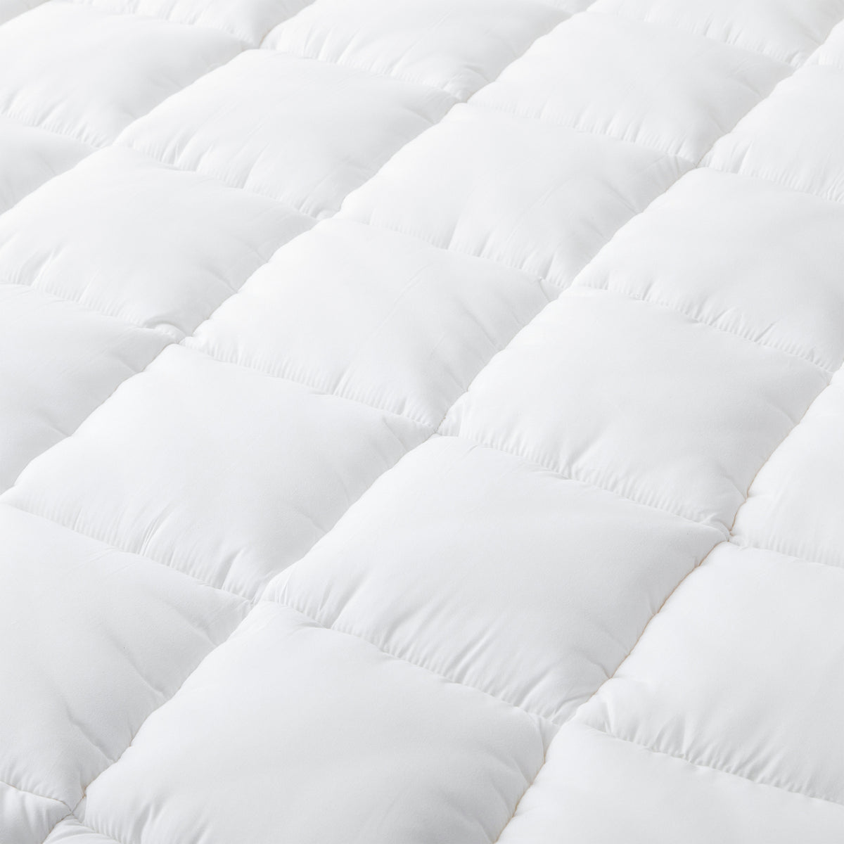 Hypoallergenic | Antibacterial | 100% Microfiber Filling | Mattress Topper | QUEEN