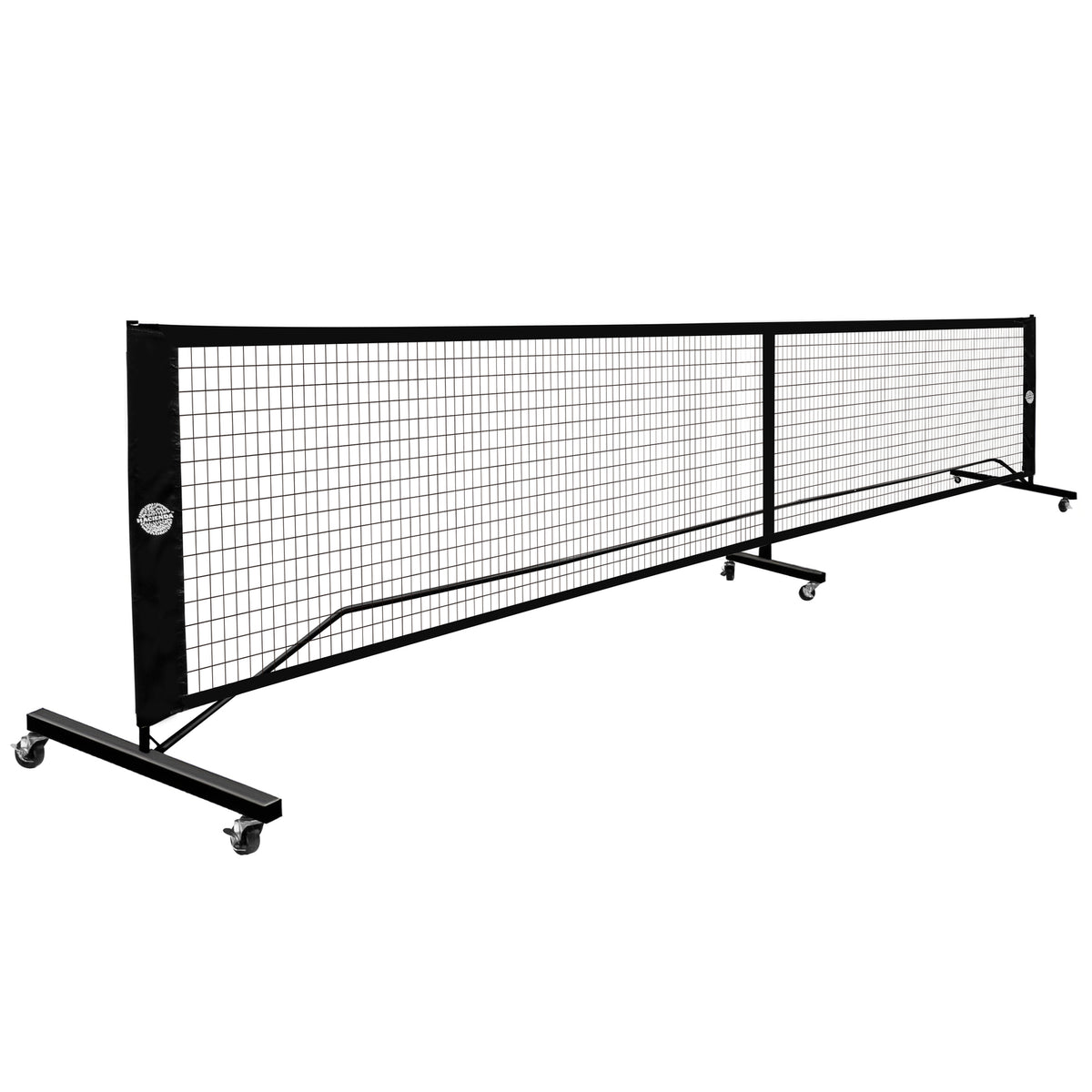 Pickleball Set with 4 Fiberglass Paddles, 6 Balls, Net & Carry Bag