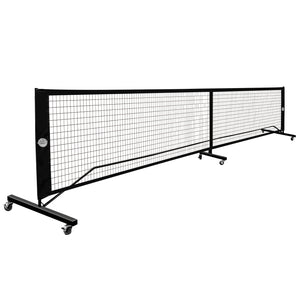 Pickleball Set with 4 Fiberglass Paddles, 6 Balls, Net & Carry Bag