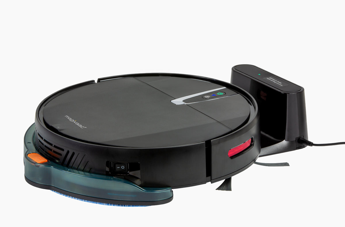Smart Robot Vacuum Cleaner | 3-in-1 HEPA & Mopping Pad | Black