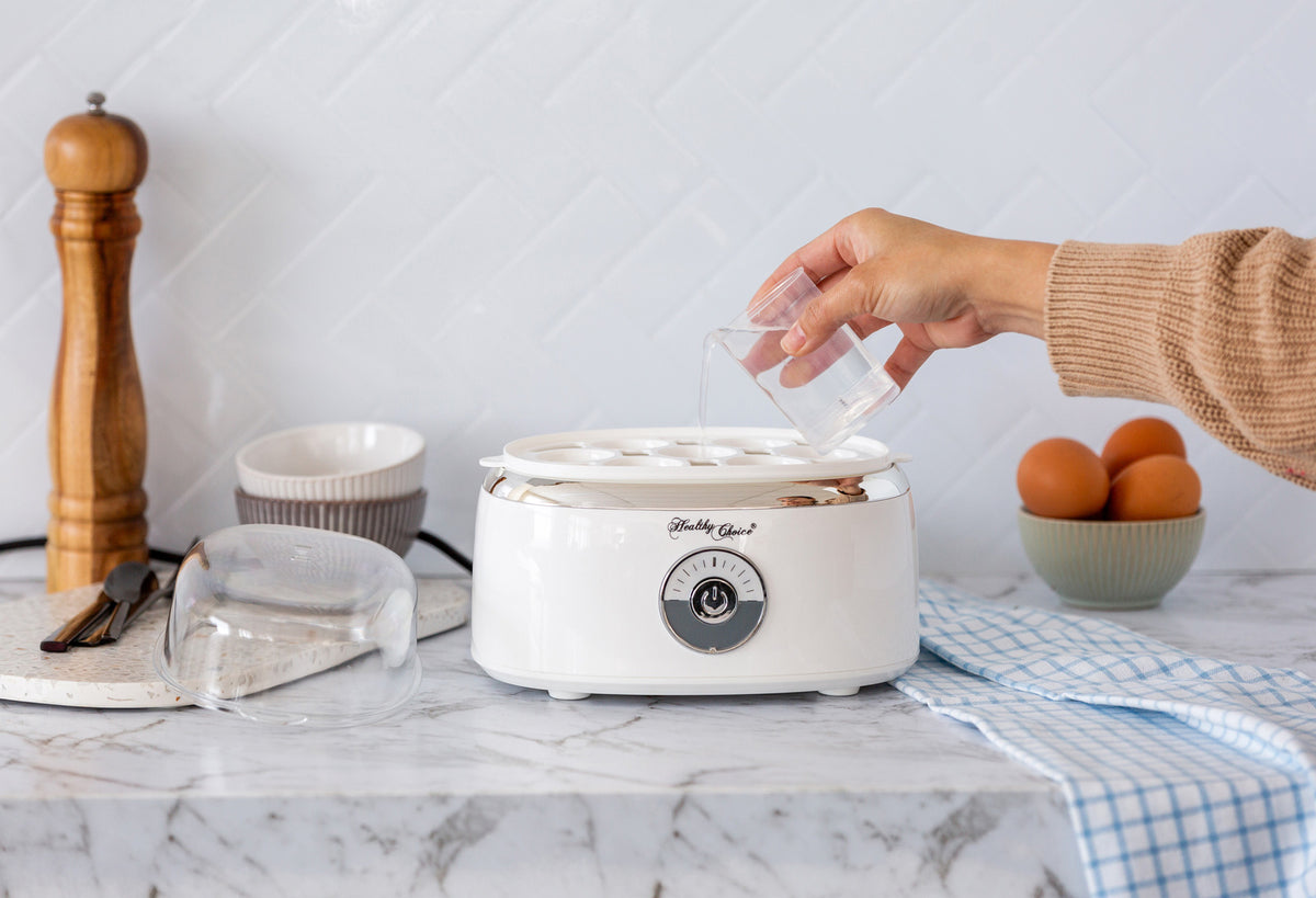 Electric Egg Steamer | Fits 7 Eggs | Cooked Perfectly